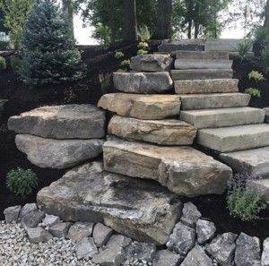 Stone Stairs Waterfall